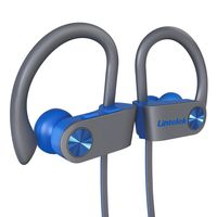 Lintelek Wireless Headphones IPX7 Waterproof, Sport Earphones Stereo Sound Deep Bass, Noise Canceling, Built-in Mic,Lightweight in-Ear Headset for Running Gym, 9Hr Battery Standby