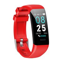 USHIGH Fitness Tracker for Women Men Kid with Blood Pressure Heart Rate Sleep Monitor HD Color Screen IP67 Waterproof Pedometer Activity Watches Calls Messages Reminder