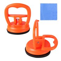 YuanHongLife Heavy Duty Suction Cups 2 Pcs Screen Suction Cup Phone Computer Screen Repair Tools Compatible for iMac, iPad, iPhone, MacBook, Samsung, Huawei, Tablet, Laptop Etc LCD Screen Opening Tool