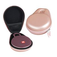 Hermitshell Travel Case Fits JBL Clip 3 Portable Waterproof Wireless Bluetooth Speaker (Pink)