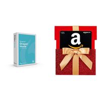 Dragon Home 15.0, Dictate Documents and Control your PC - all by Voice [PC Disc] + $25 Amazon.com Gift Card