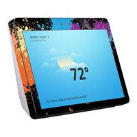 MightySkins Skin Compatible with Amazon Echo Show (2nd Gen) - Splatter | Protective, Durable, and Unique Vinyl Decal wrap Cover | Easy to Apply, Remove, and Change Styles | Made in The USA