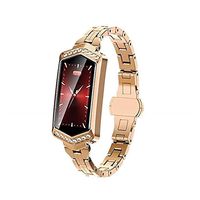 Fitness Tracker Activity Tracker Waterproof Color Screen Watch Heart Rate Monitor Blood Pressure Oxygen Smart Bracelet Sleep Monitor Step Counter Calorie Pedometer Wristband for Women Girl (Gold)