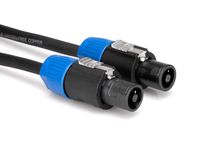 Hosa SKT Pro 14 Gauge Speaker Cables REAN speakOn - (50 Feet) (Black)