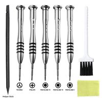 QNINE Screwdriver Set for Apple MacBook Pro Retina and Air, 6pcs Screwdriver Repair Tool Kit for MacBook, Fit for All of MacBook Series 2009 2010 2011 2012 2013 2014 2015 2016 2017 2018