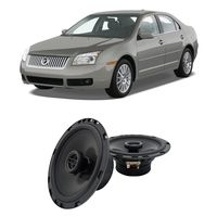 Compatible with Mercury Milan 2006-2008 Front Door Factory Replacement Speakers Harmony HA-R65 New