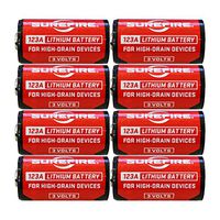 Surefire SF123A 123A 3-Volt Lithium Batteries 8 Pack