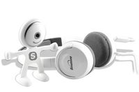 FreeTalk Skype Starter Kit - Headset and 720p Webcam (White) Includes Voucher for 3 Months of Us/Canada Calls