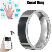 Rucan NFC Multifunctional Waterproof Intelligent Ring Smart Wear Finger Digital Ring (6#)