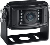 Voyager VCCS155B Color CCD IR LED Camera, Black, 1/4" CCD Sensor, 420 TV Lines Resolution, 0 Lux Sensitivity, Shutter Speed 1/60s ~ 12 μs, 155° Viewing Angle, Built-in Microphone, 12 Volt DC