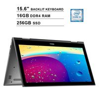 2019 Dell Inspiron 15 5579 2-in-1 15.6 Inch Touchscreen FHD Laptop(Inter 4-Core i5-8250U up to 3.4GHz, 16GB DDR4 RAM, 256GB SSD, Intel UHD Graphics 620, Backlit KB, Win 10) (Renewed)