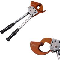 BETOOLL Heavy Duty Aluminum Copper Ratchet Cable Cutters up to 300mm² Wire Cutters 600mcm