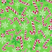 SF Peppermint Snowflakes 24in.x417ft. Gift Wrap Counter Roll - 1 Roll