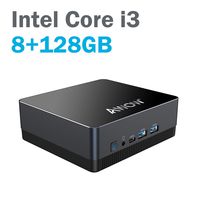 AWOW NYi3 Mini PC Intel Core i3 5005U Windows 10 Pro Desktop Computer, 8GB DDR3 128GB M.2 SSD, 2.4G+5G Dual WiFi, Ethernet 1000Mbps, BT 4.2 Mini Computer