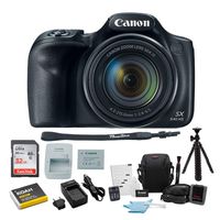 Canon PowerShot SX540 HS Digital Camera with 32GB SD Card and Accessory Bundle (5 Items)