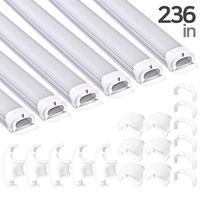 236 Inch Soft PVC Cord Raceway Kit, Declu - Cable Deco Plus, Flexible Channel for Easy Cutting and Install, On-Wall Organizer to Cover and Hide Tv Wire (Large, Light-Gray Tube (White Connector))