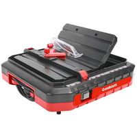 Goldblatt G02770 Tile Wet Saw, 4-1/2 in. Blade Diameter, Water Reservoir System, 5300 RPM, Rip Fence and Angle Gauge, Carry Handle, Pack of 1