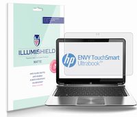 iLLumiShield Matte Screen Protector Compatible with HP Envy x2 11.6 inch (11-g010nr)(2-Pack) Anti-Glare Shield Anti-Bubble and Anti-Fingerprint PET Film