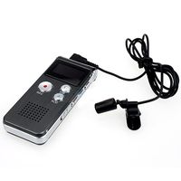VMargera® Cred-Deal Steel 4gb Digital Voice Recorder 650hr Dictaphone Mp3 Player Rechargeable