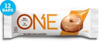 ONE Protein Bars, Maple Glazed Doughnut, Gluten Free Protein Bars with 20g Protein and only 1g Sugar, Guilt-Free Snacking for High Protein Diets, 2.12 oz (12 Pack), Donut, Maple Glazed