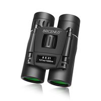 BRIGENIUS 8x21 Compact Binoculars for Concert Theater Opera, Small Lightweight Mini Pocket Folding Binoculars for Outdoor Sports Games and Concerts Travel Hiking Bird Watching Adults Kids