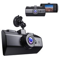 Dash Camera for Cars,khdug 1080P HD Dual Dash Cam Front,1.7 Inch LCD Car DVR Vehicle Camera with 170°Wide Angle, WDR,Loop Recording, Emergency Mode,G Sensor,Night Vision
