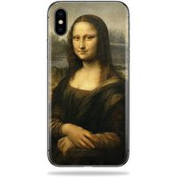 MightySkins Skin Compatible with Apple iPhone Xs - Mona Lisa | Protective, Durable, and Unique Vinyl Decal wrap Cover | Easy to Apply, Remove, and Change Styles | Made in The USA