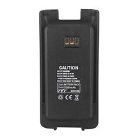 TYT Battery Pack 7.4V 2200mAh Compatible with MD-390 and Upgraded GPS MD-390 DMR Waterproof Digital Radio, Black