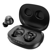 Wireless Earbuds, MPOW M20 True Wireless Earbuds with 106 hrs Playtime, IPX7 Waterproof Bluetooth Headphones w/Charging Case, aptX Stereo Wireless Earphones, in-Ear Mini Headset w/CVC 8.0 Mics,Black