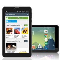 Android TabletPC by Indigi 7inch Display, WiFi & BT 4.2 Enabled - DualCore CPU @ 1.33Ghz - microSD Expandable Storage