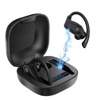 2020 Upgraded JNK Wireless Bluetooth 5.0 Earbuds with Charging Display TWS and IPX7 Waterproof Earphones Portable Headphones Charging Case, Compatible with Most Devices, Born for Sports Exercises Gym