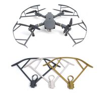 Drone Fans 4pcs/set Not Affect Obstacle Avoidance Mavic Pro Propeller Guard Blades Bumper Prop Protector for DJI Mavic Pro Drone (Gray White Golden)