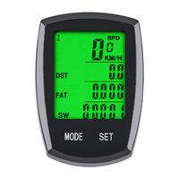 SY Bicycle Speedometer and Odometer Wireless Waterproof Cycle Bike Computer with LCD Display & Multi-Functions by YS (YS-589)