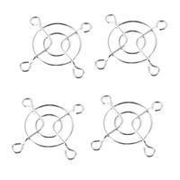 uxcell 4 Pcs Axial Cooling Fan Finger Guard Grill Metal Wire 40mm for PC CPU