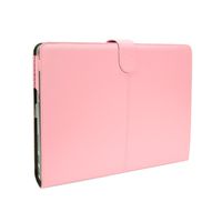 TOP CASE Pink Leather Skin Case Cover Compatible with Apple Old Generation MacBook Pro 15" with Retina Display Model: A1398 (Release 2012-2015)