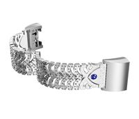 kendd Band Compatible Fitbit Charge 2 - Synthetic Jewelry Bracelet Adjustable Watch Band Compatible Fitbit Charge 2 Fitness Tracker.Silver,Gold,Rose Gold,Black