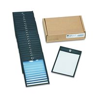 Oxford 64204 Poly Shop Ticket Holders, Clear Front and Back, 4 x6 Insert Size, 25 per Box