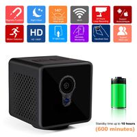 Mini Spy Camera Wireless Hidden Cameras, HD 1080P WiFi Security Nanny Cam with Night Vision, Cariport Motion Detection Live Streaming for Home Office Baby Pets with Android iOS App