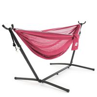 Vivere C9MESH-45 Hammock with Stand, Rose and Celeste