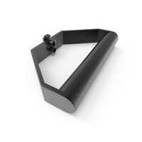 Kanto MK-HH Horizontal Handle for MKH65, MKX70, MKS70, MKT65 & MKT70 Mobile/Stationary/Bolt-Down TV Floor Stands | MK Series Accessory