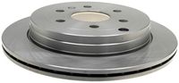 ACDelco 18A2543A Advantage Non-Coated Rear Disc Brake Rotor