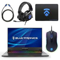 Eluktronics MAX-17 Slim & Ultra Light Notebook PC: Intel i7-9750H NVIDIA GeForce RTX 2060 Max-P Graphics Card 144Hz FHD IPS 1TB NVMe SSD + 32GB RAM - World's Lightest 17.3" Gaming Laptop!
