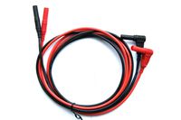 Silicone Test Lead Shrouded Right Angle,Red/Black SureGrip Insulated