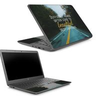 Mightyskins Skin Compatible with Hp Chromebook 14 G5 - Difficult Roads | Protective, Durable, and Unique Vinyl Decal Wrap Cover | Easy to Apply, Remove, and Change Styles | Made in The USA