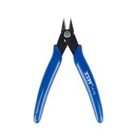 Professional Pliers Cutter Electronic Flush Wire Cutter Carbon Steel Cutting Nippers for Electrical Jewelry making (Blue)