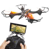 SereneLife Predator WiFi FPV Drone, 4 Channel 2.4G 6-Gyro Quadcopter with HD Camera and Live Video, Gravity Induction RC Drone with Headless Mode Function and Low Voltage Alarm, VR Headset-Compatible