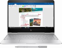 HP Spectre x360 - 13t Stylus(7th Gen. Intel i7-7500U, FHD, Windows 10 Windows Ink) 2-in-1 13.3" Tablet Convertible Kaby Lake Touchscreen Bang & Olufsen Thunderbolt (8G 256G SSD - Silver)