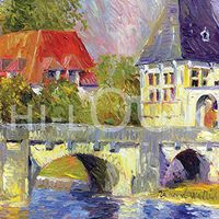 Hi-Look Microfiber Cleaning Cloth - Brantome Bridge