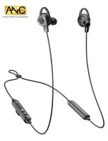 Neckband Bluetooth Headphones, ABLEGRID MFlex ANC Active Noise Cancelling Wireless Sports Headphones with 15 Hour Playtime, Magnetic Clip, IPX5 & CVC 6.0 MEMS Mic (MFlex)
