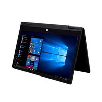 EVOO 11.6 Convertible Touchscreen Laptop, Windows 10,2GB, 32GB Storage, Mini HDMI, Webcam, Black (Black)